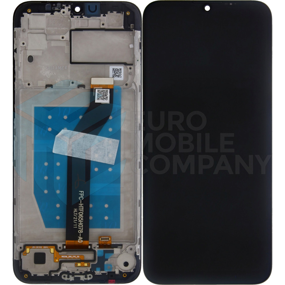 Motorola Moto G8 Power Lite Display + Frame (5D68C18031) - Dark Blue
