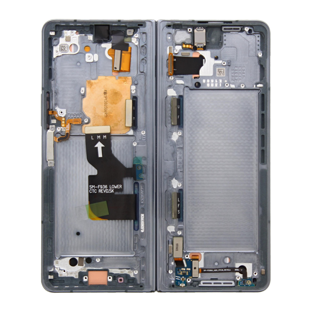 Samsung Galaxy Z Fold4 (SM-F936B) Display Complete + Frame (GH82-29462B / GH82-29463B / GH82-29461B) - Grey / Green