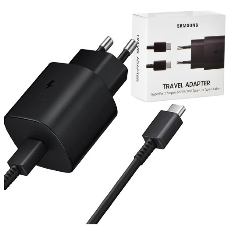 Samsung Super fast travel charger 45W + Type C Cable EP-TA845XBEGWW - black