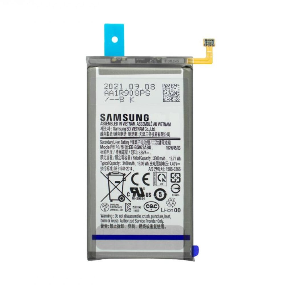 Samsung Galaxy S10 (SM-G973F) Battery EB-BG973ABU (GH82-18826A) - 3400mAh