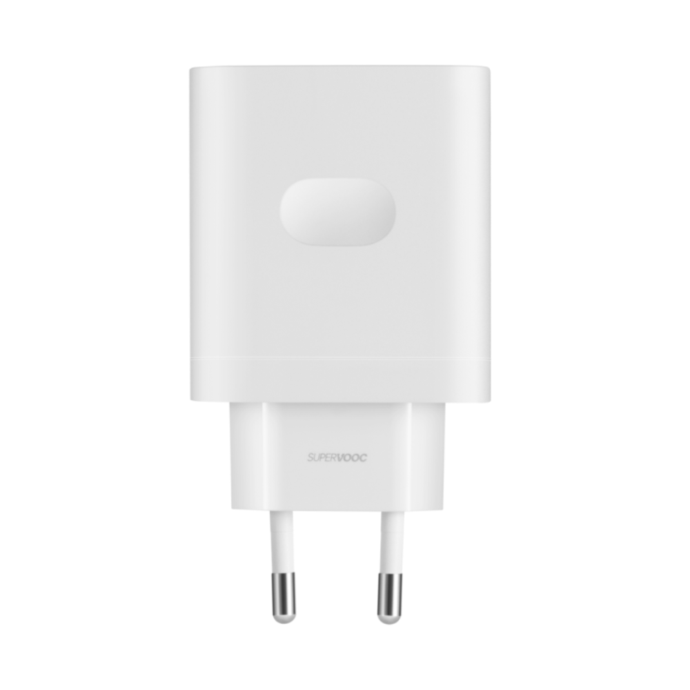 OnePlus SuperVOOC Wall Charger Adapter, 80W, 7.3A, USB-C, (5461100248) - White