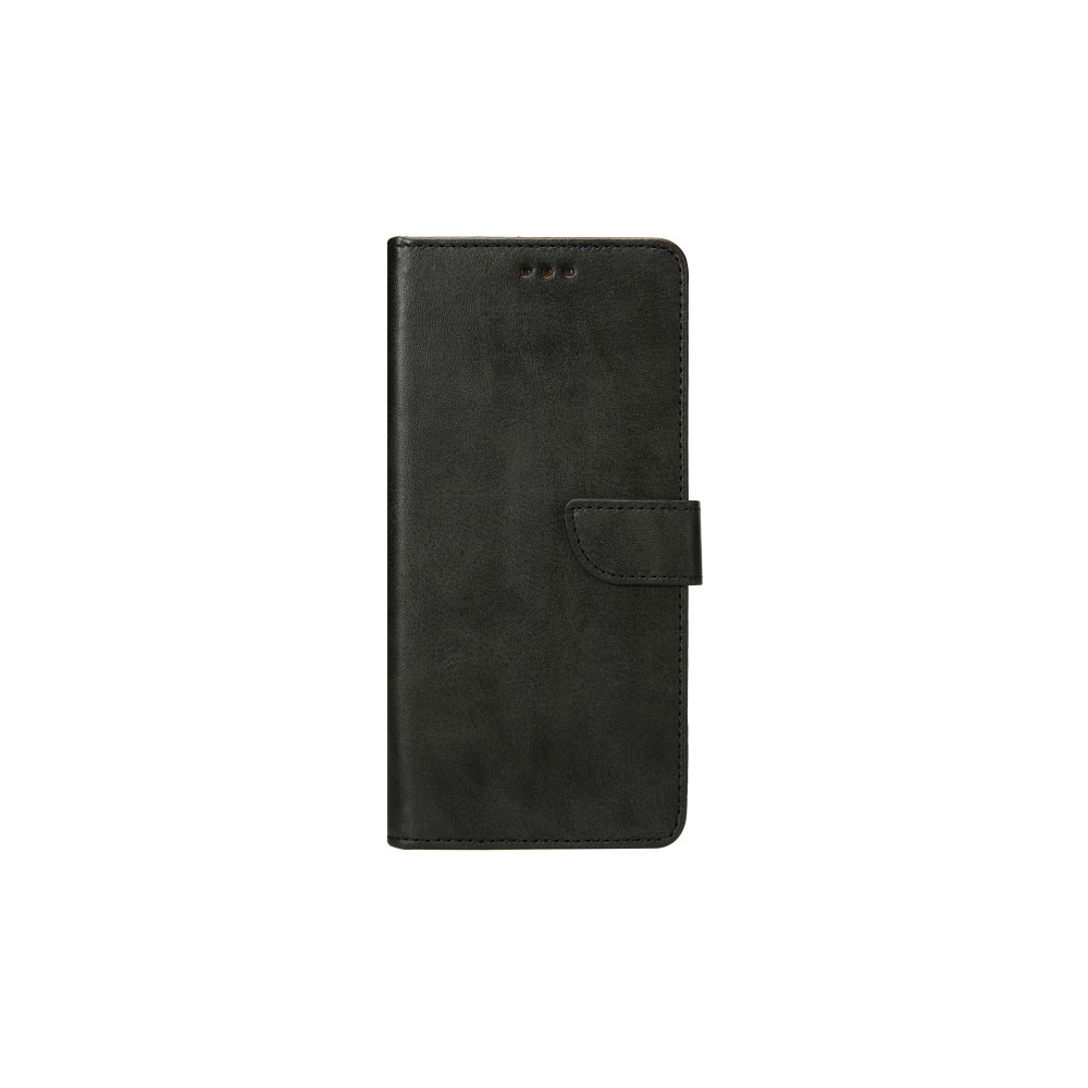 Rixus Bookcase For iPhone 15 Pro Max - Black