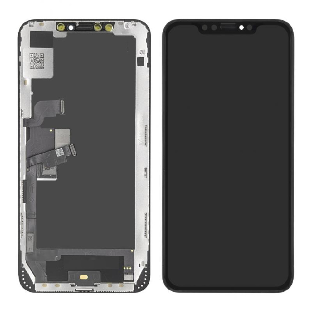 iPhone XS Max Display + Digitizer (Hard Oled) Quality - Black