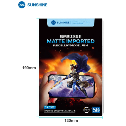 Sunshine Matte Imported Hydrogel Film SS-057E - 50pcs